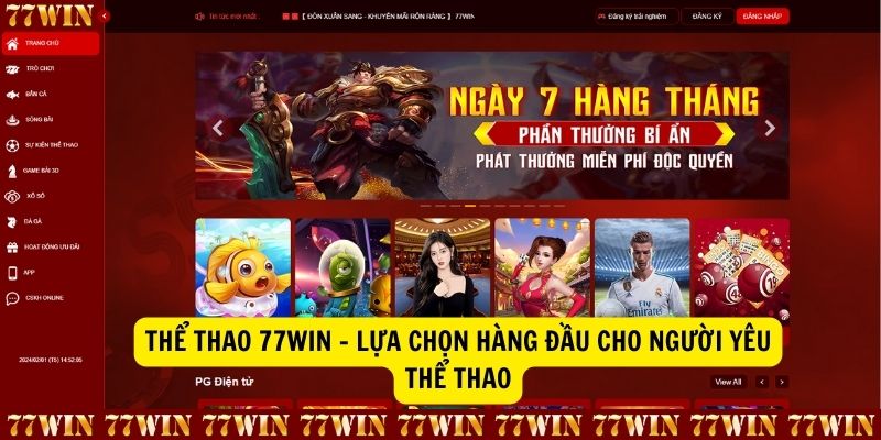 Nhà cái thể thao 77win uy tín